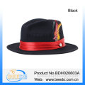 New design dress shape hats wool felt for men